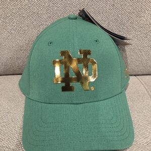 Notre Dame Under Armour Green Armourvent Fighting Irish Hat - GREEN & GOLD RARE